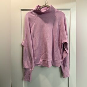 ALO Yoga Waffle Weekend Escape Mock Neck Long Sleeve